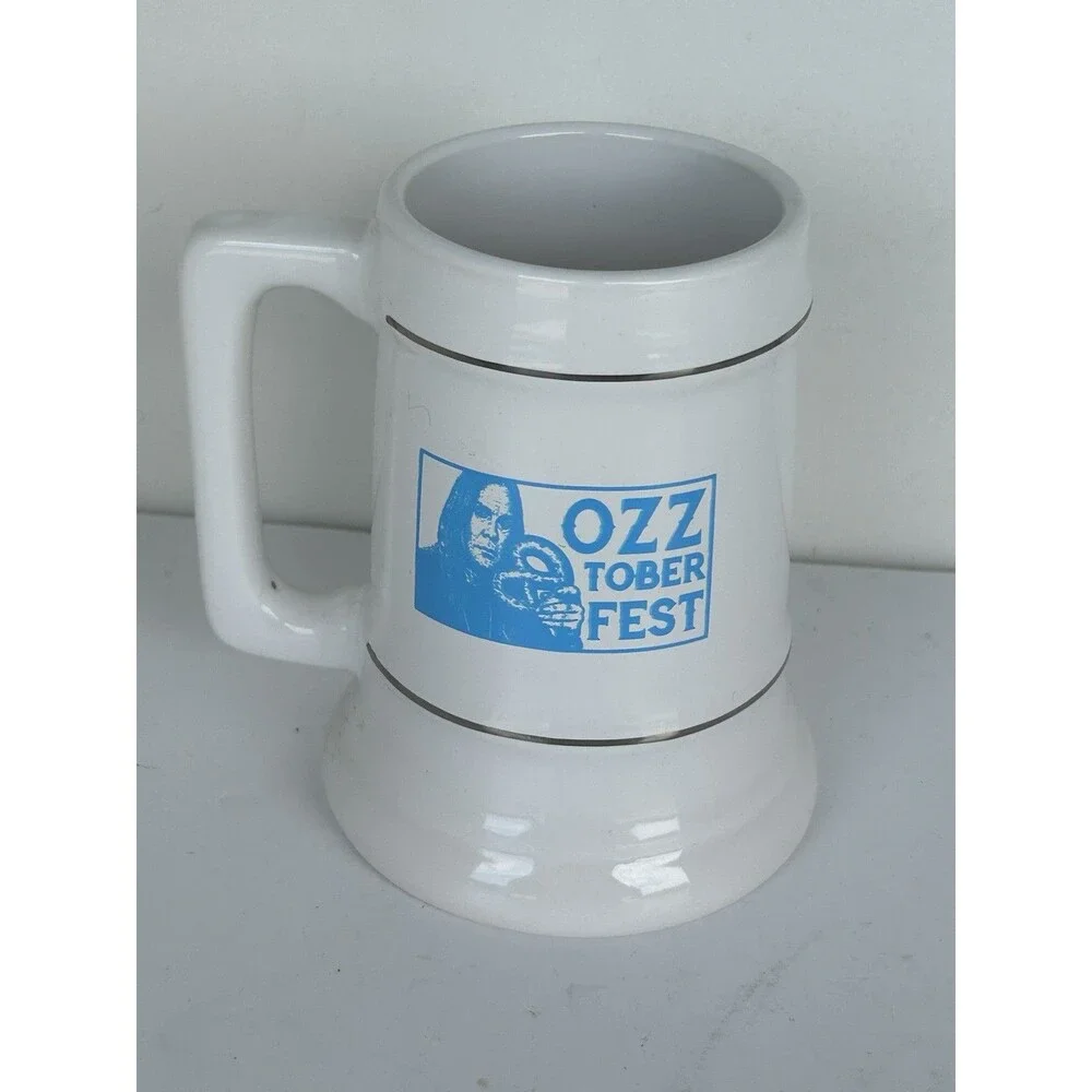 Ozzy Osbourne 2025 Ozz Tober Fest Beer Stein Oktoberfest Flying Saucer Very Rare